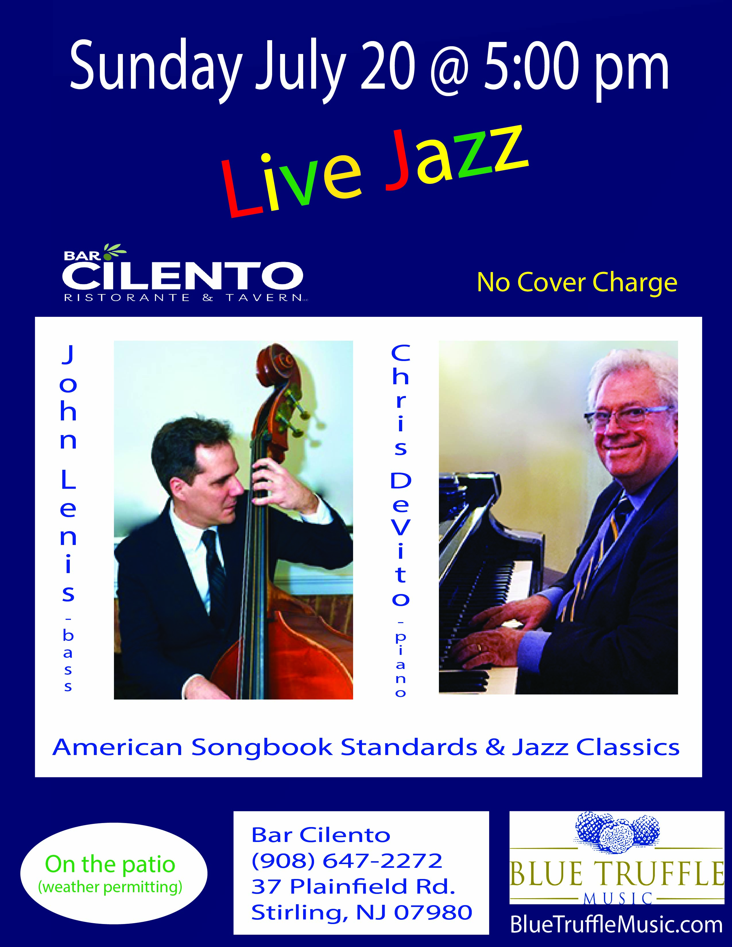 Bar Cilento Sunday July 20, 2025